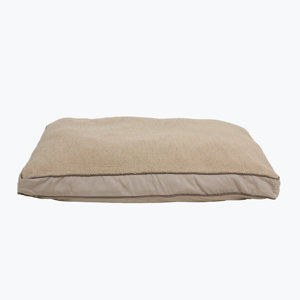 Four Season Dog Pillow with Cashmere Berber Top