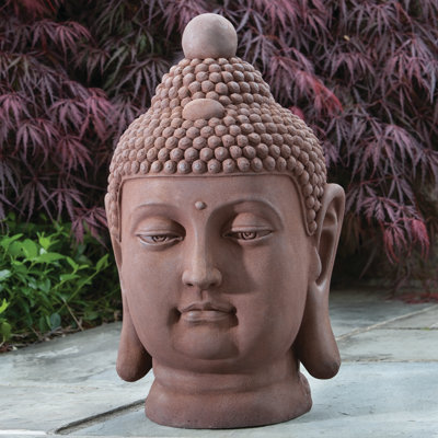 Alfresco Home Buddha Bust Statue
