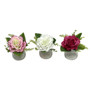 Rose Floral Arrangements (Set of 3)