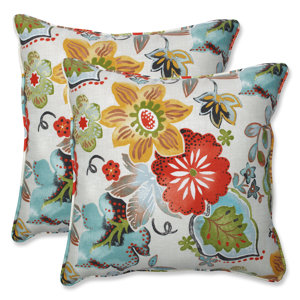 Alatriste Indoor/Outdoor Throw Pillow (Set of 2)