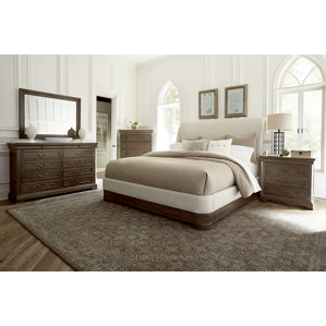 Pond Brook Upholstered Panel Bed by Darby Home Co