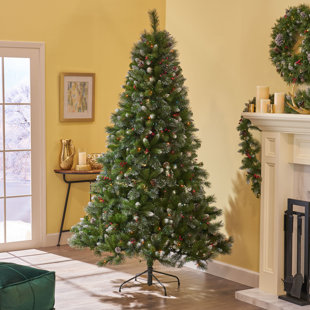 9 green spruce artificial christmas tree with 750 multi colored lights - How To Decorate A 10 Foot Christmas Tree 9 green spruce artificial christmas tree with 750 multi colored lights - How To Decorate A 10 Foot Christmas Tree