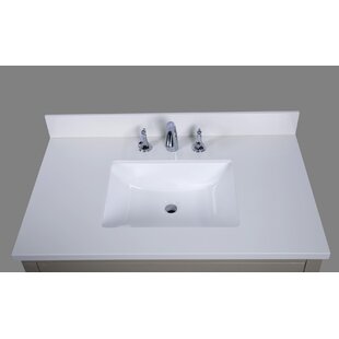 Thassos Single Bathroom Vanity Top