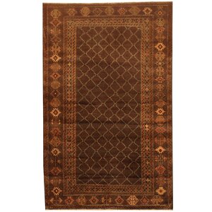 Balouchi Hand-Knotted Beige/Brown Area Rug