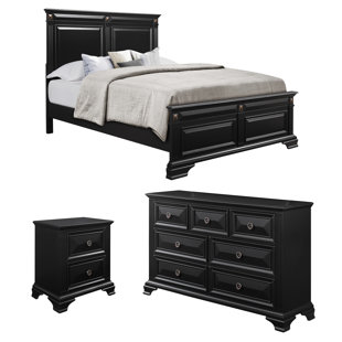 Black Bedroom Sets You Ll Love Wayfair Shaniya Panel Configurable Bedroom Set