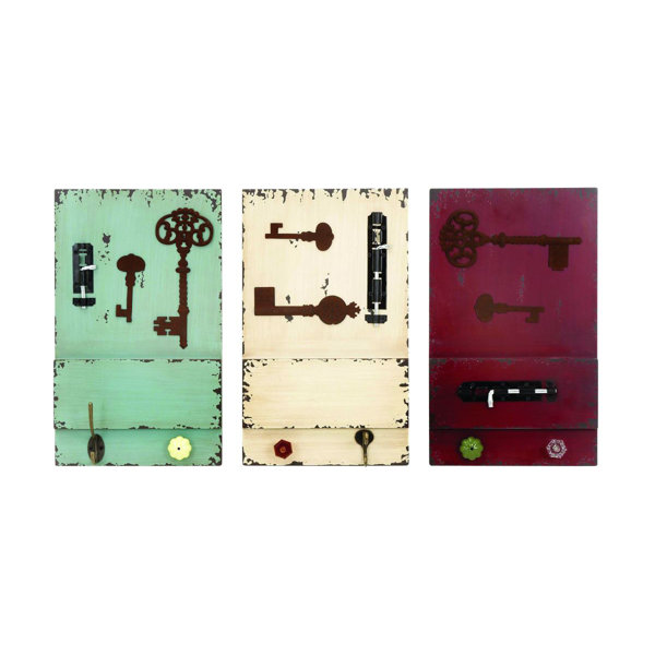 Cole & Grey Wood Wall Hook Set & Reviews Wayfair