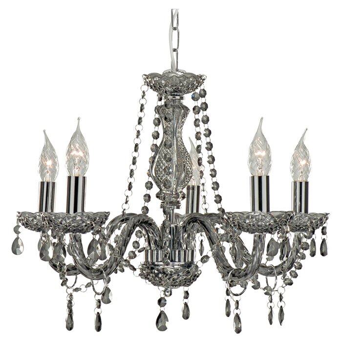 Fairmont Park Moonstone 5-Light Candle-Style Chandelier ...