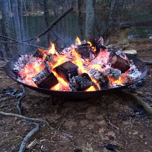 Safari Cast Iron Wood Fire Pit