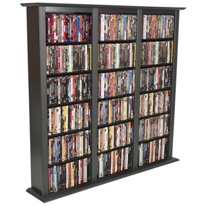 Regular Triple Multimedia Storage Rack..