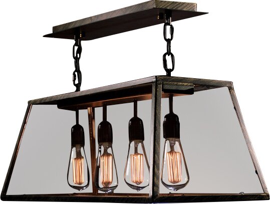 edison 4 light kitchen island pendant