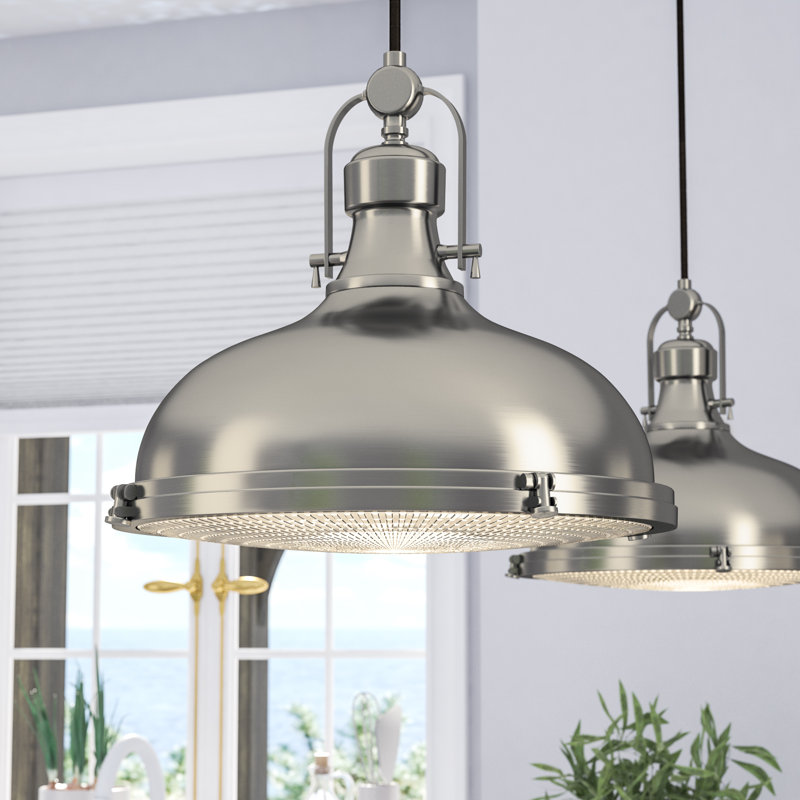 Laurel Foundry Modern Farmhouse Freeda 1 Light Schoolhouse Pendant Freeda 1 Light Schoolhouse Pendant