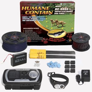 Extra Value Combo Systems Humane Contain Dog Electric Fence