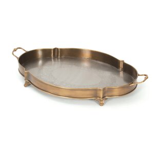 Nielsen Oval Brass Boat Tray