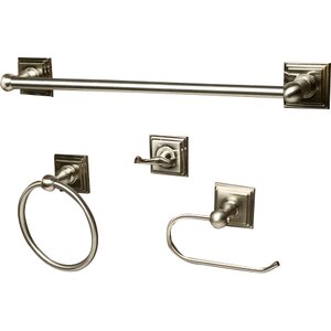 Pueblo 4 Piece Bathroom Hardware Set