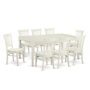 Dover 9 Piece Dining Set by Wooden Imp..