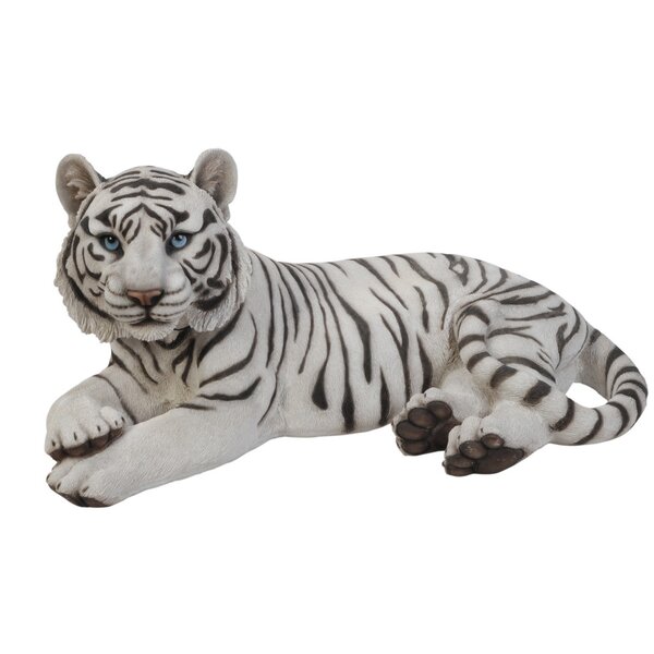 Hi-Line Gift Ltd. Laying Down Tiger Figurine & Reviews | Wayfair