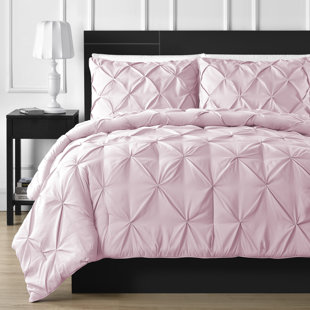 Solid Pink Comforter Wayfair Bridgestone 3 Piece Comforter Set