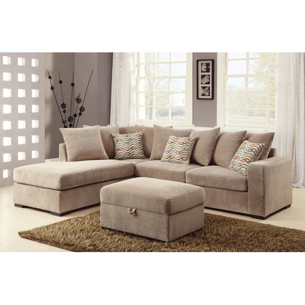 Loon Peak Albin Reversible Sectional Reviews Wayfair