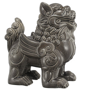 Ceramic Foo Dogs Wayfair Standing Foo Dog Figurine