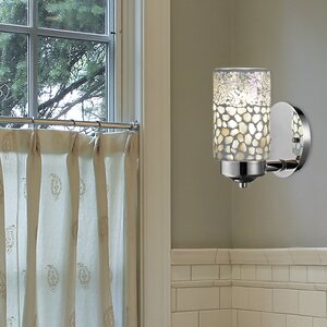 Alps 1-Light Mosaic Wall Sconce