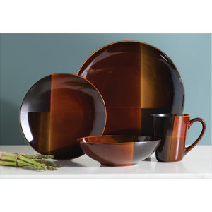 Laurel Valley 16 Piece Dinnerware Set, Service for 4