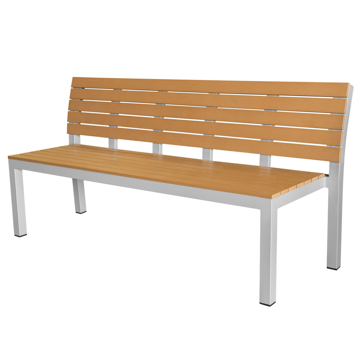 Source Contract Vienna High Back Aluminum Garden Bench Wayfair
