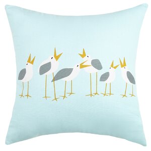 Seagulls Indoor/Outdoor Throw Pillow