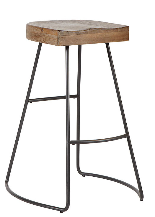 Charlie 30" Bar Stool & Reviews Birch Lane