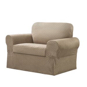 Box Cushion Armchair Slipcover Set