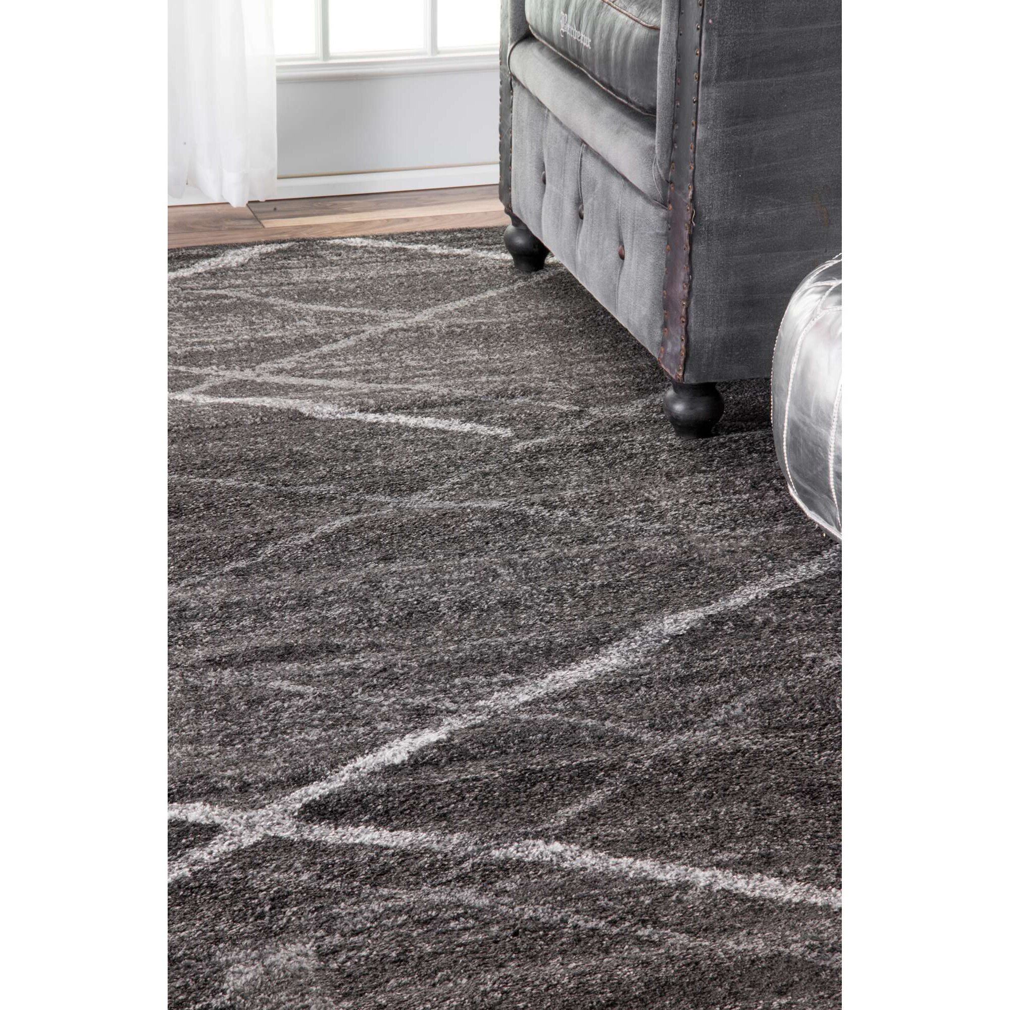 Wade Logan Herring Gray Area Rug & Reviews