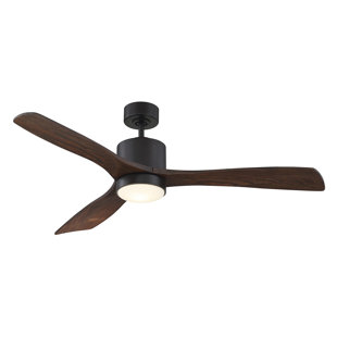 Modern Contemporary Ceiling Fans Allmodern 52 Chadha 3 Blade Ceiling Fan Light Kit Included