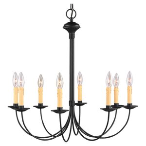 Eberhart 8-Light Candle-Style Chandelier