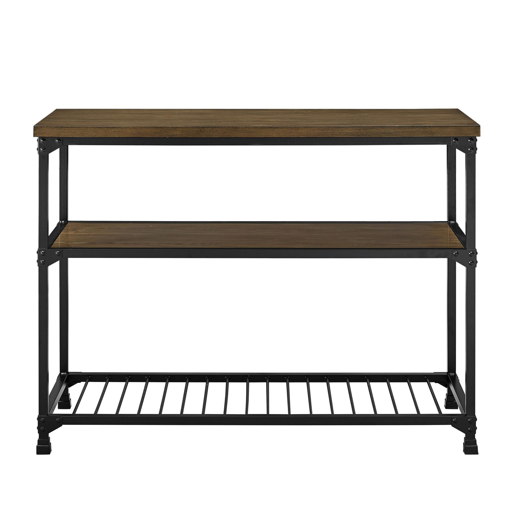 Delesha Multifunction Prep Table With Wood Top Reviews Joss Main