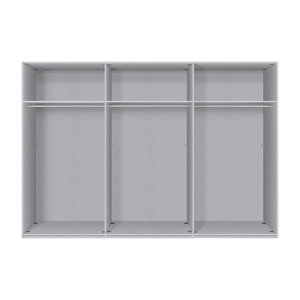 Schwebetürenschrank Solutions Bianco, 216 cm H ..