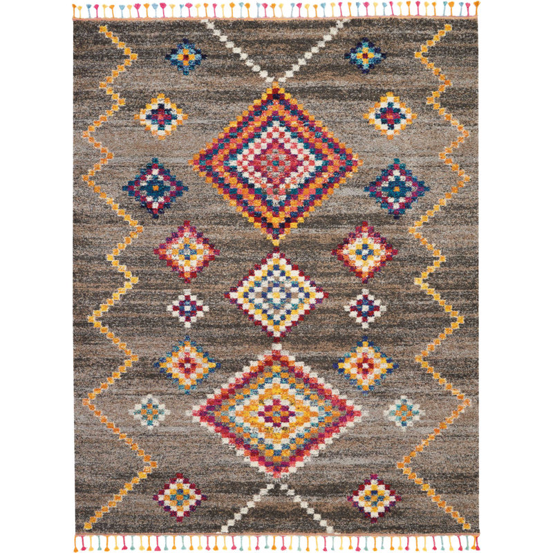 Bungalow Rose Wayne Moroccan Tribal Gray Beige Area Rug Reviews Bungalow Rose Wayne Moroccan Tribal Gray Beige Area Rug Reviews Wayfair