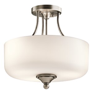 Kayleigh 2-Light Semi Flush Mount