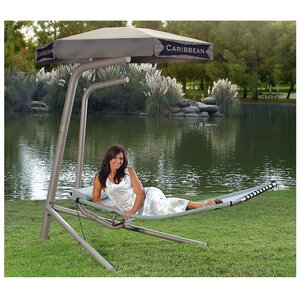 Caribbean Lounge Hammock with Stand