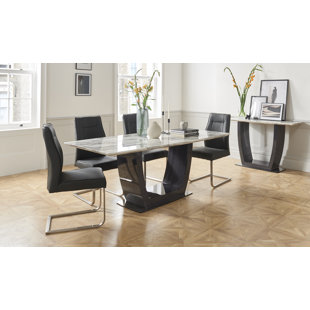 Set Of 4 Chairs Wayfair Co Uk Drennon Dining Set With 4 Chairs