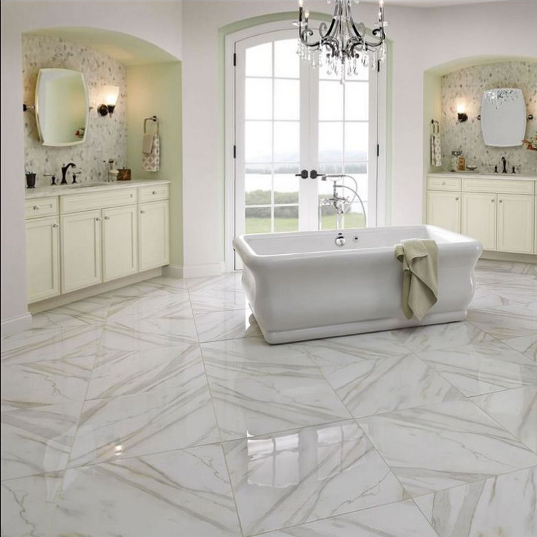 Msi Pietra Calacatta 12 X Porcelain Field Tile In White Pietra Calacatta 12 X Porcelain Field Tile In White