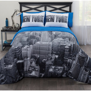 New York City Bedding Sets Wayfair New York City Bed In A Bag Set