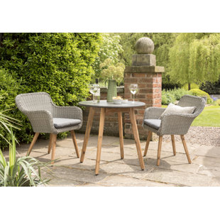 3 Piece Kitchen Bistro Set Wayfair Co Uk Pim 2 Seater Bistro Set