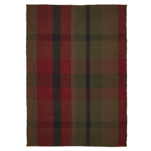 Tartan Floor Rugs Wayfair Co Uk Origin Cosy Tartan Claret Rug