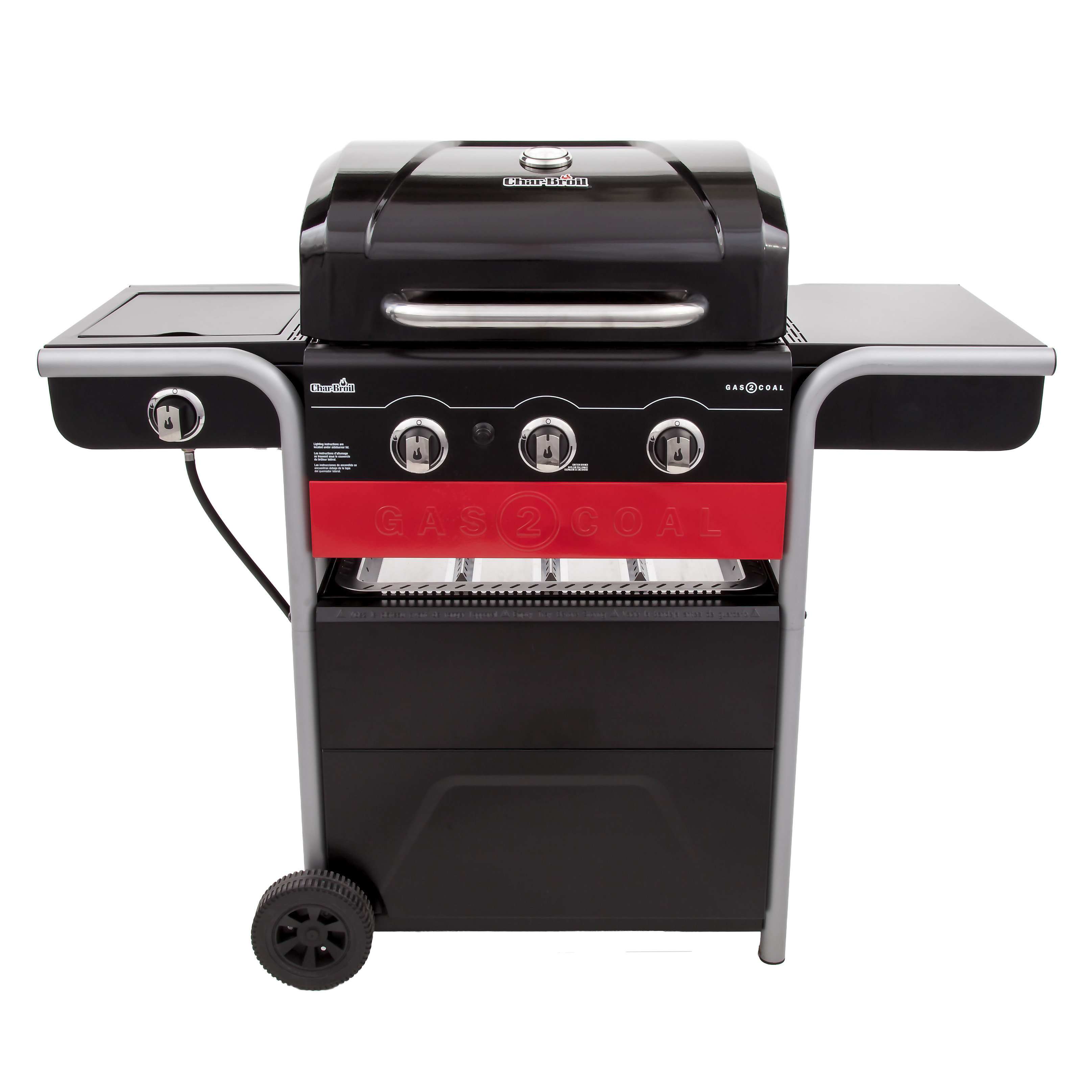 Charbroil Gas2coal Charcoal And 3 Burner Propane Gas Grill Reviews Charbroil Gas2coal Charcoal And 3 Burner Propane Gas Grill Reviews Wayfair