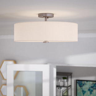 Flush Mounts Joss Main Burgoon 4 Light Semi Flush Mount