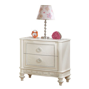 Dorothy Ivory 2 Drawer Nightstand by ACME Furniture