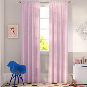 Tamara Solid Blackout Thermal Rod Pocket Curtain Panels (Set of 2)
