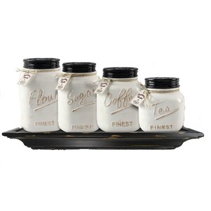 4 Piece Coffee, Tea, & Sugar Sets