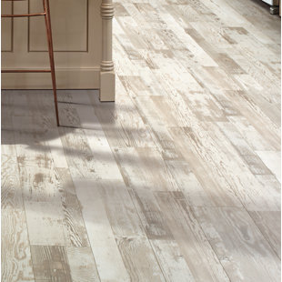 Water Resistant Laminate Flooring You Ll Love Wayfair Cashe Hills 7 5 X 47 25 87mm Pine Laminate Flooring In White