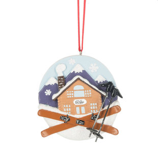 Rustic Ski Lodge Decor Wayfair Ski Lodge Hanging Figurine