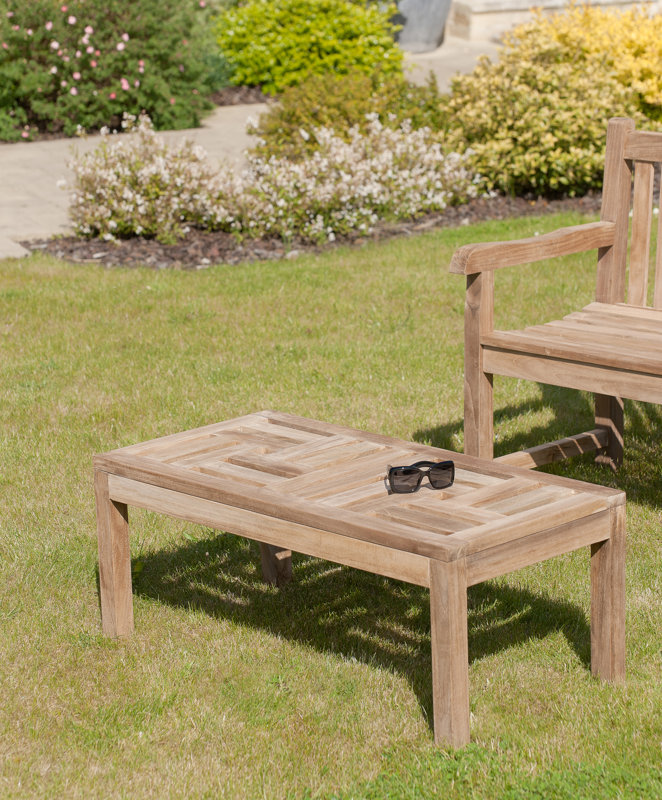Garten Living Loungetisch Xantippe aus Teak & Bewertungen Wayfair.de